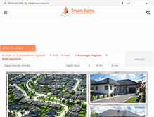 Tablet Screenshot of dream-home.hu